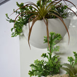 Pannello decorativo con piante - Vaso a parete in resina