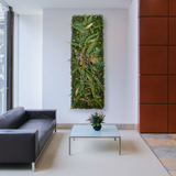 Artificial green framework for interiors
